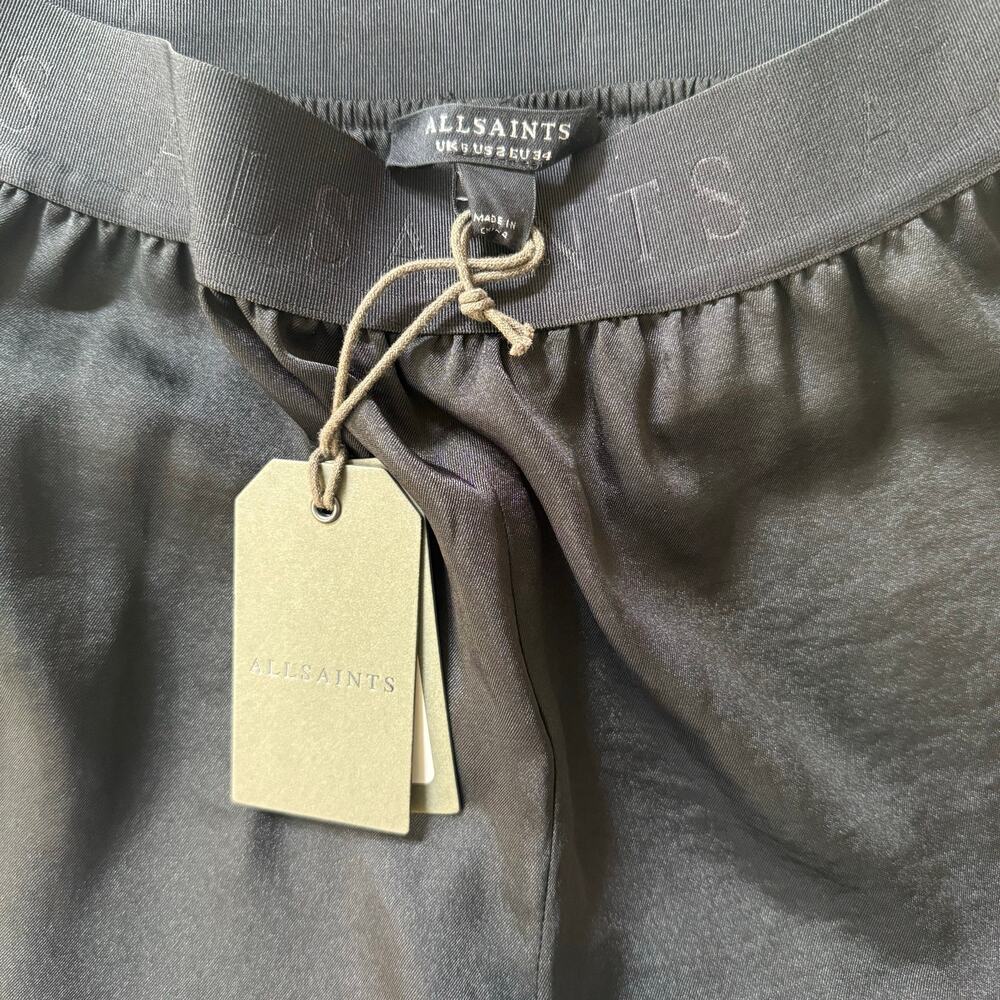 ALLSAINTS Nala Pull On Tapered Jogger Trousers Sz 2 - Picture 9 of 9